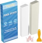 Pool Putty for Leaks Underwater, 2 Part Epoxy Putty Set, Fix Leaks Cracks Underwater or Above, for Tile, Concrete, Fiberglass, Cement and Other Surfaces, 4oz