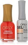 Orly Perfect Pair Matching Lacquer and Gel Duo Kit, Bare Rose