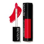 Revlon Colorstay Satin Ink Long Lasting Lipstick up to 16H with Moisturising Formula with Cassis Seed Oil, Black and Vitamin E - Colour 015 FIRE & ICE