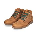 Jim Green Men's African Ranger Boots Lace-Up Water Resistant Full Grain Leather Work or Hiking Boot (Fudge, 9)