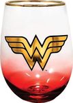 Spoontiques Wonder Woman Stemless Glass, 20 Ounces