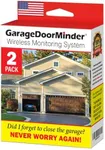 Garage Door Minder® 2 Door + 2 Room Combo Pack. 100% Wireless. No Wi-Fi. in-Home Monitor & Alert System. Installs in 2 Minutes. Great for Seniors. Monitors 2 Individual Doors.