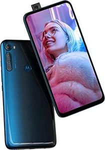 Motorola One Fusion+ Dual-SIM 128GB ROM + 6GB RAM Factory Unlocked 4G/LTE Android Smartphone (Blue) - International Version