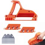 Plasterboard Edger,Gypsum Board Hand Plane,Hand Plane Gypsum Board Cutting Tool,Woodworking-Tool,Plasterboard Edger Woodworking Edge Planer,Drywall Edge Chamfer Woodworking Tool (45+60 Degrees)