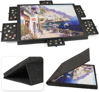 Ruication Tilting Jigsaw Puzzle Board – Adjustable Tabletop Organizer