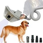 Pet Grooming Vacuum Brush for Dogs, Cats and Vacuum Extension Hose up to 2.5M - Dog Grooming Attachment for Efficient Hair Removal - Cat, Dog Brush Vacuum Attachments