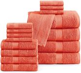 LANE LINEN 16 Pc Bath Towels Set - 