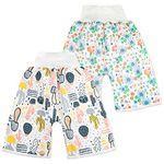 MooMoo Baby New Diaper Pants for Potty Training Leakproof Toddler Training Underwear for Baby Girls (0-4 Years, B)