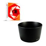 DWL® ET-60 Replacement Lens Hood for CANON EF 75-300mm f/4-5.6 II, EF 75-300mm f/4-5.6 II USM, EF 75-300mm f/4-5.6 III, EF 75-300mm f/4-5.6 III USM, EF 90-300mm f/4.5-5.6, EF 90-300mm f/4.5-5.6 USM, EF-S 55-250mm f/4-5.6 IS, EF-S 55-250mm f/4-5.6 IS II