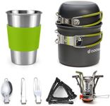 Odoland Camping Saucepans Set, 10 P