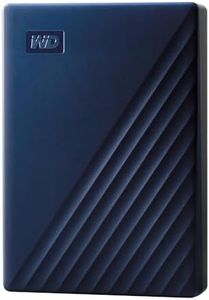 WD 5TB My Passport for Mac, Navy, Portable External Hard Drive with backup software and password protection, USB 3.1/USB 3.0 compatible - WDBA2F0050BBL-WESN