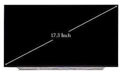 TECHNOLOGYVS 17.3" REPLACEMENT LAPTOP SCREEN FOR HP COMPAQ OMEN 17 CB1003NA HP ENVY 17-AE0XX LED LCD FHD DISPLAY MONITOR PANEL 40 PINS 1920x1080 144HZ