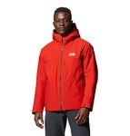 Mountain Hardwear Men's Stretch Ozonic Insulated Jacket, Desert Red, L