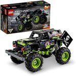 LEGO Technic Monster Jam Grave Digger 42118 Set - Truck Toy to Off-Road Buggy, Pull-Back Motor, Vehicle Building and Learning Playset, Birthday Gift for Monster Truck Fans, Kids, Boys, Girls Ages 7+