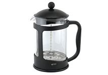 Glow Classic Cafetiere - 1500ml French Press Coffee Maker - Ideal for larger brews of filtered coffee - Easy to Clean and Use Coffee Press - Made with Durable Shockproof Glass - Ground Beans, Espresso