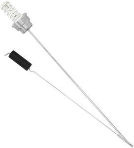 Oil Tank Gauge for 275 & 330 Gallon Vertical, Float Level Measure, 1-1/2" and 2" Male NPT Thread,Designed for Heating Home Oil Tanks with Depth of 42" to 44" with Clear Dial