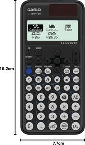 Casio Scientific Calculator fx-85GTCW – Black