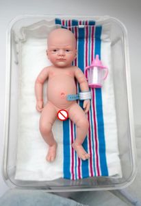 MYREBABY 12" Micro Preemie Full Body Silicone Baby Doll
