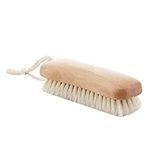 HEALIFTY Natural Beech Bristle Scrub Brush Household Laundry Brush Washing Clothes Brush Shoes Wash Brush