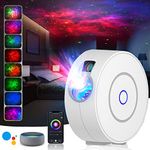 Star Projector, Galaxy Projector with APP Control, 16 Colors RGB Dimming Nebula Night Light with Timing Function/Voice Control, Light Projector for Kids Adults Bedroom/Room Decor/Home Theatre/Party