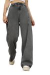 Hubberholme Women Cotton Straight Fit High-Rise Casual Jeans 59 Grey