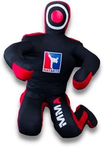 MatArts Sitting Position MMA Grappling Punching Dummy for Kids and Adults - Combat Sports BJJ Jiu Jitsu Judo Karate Taekwondo Wrestling Buddies and Boxing Dummies (47") – UNFILLED
