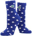 TCK NCAA College Fuzzy Socks For Women & Men, Warm and Cozy Socks Womens Licensed Sock (Florida Gators, Medium)