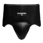 Hayabusa Pro Traditional Boxing Groin Protector for Men - Black, Large