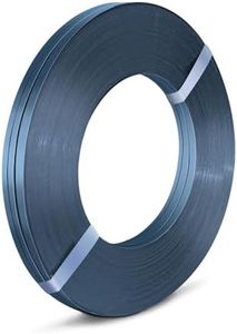 NVOYAJUAN Bluing Steel Strapping Coil 1/2" x .020" x 3200' Metal Banding Strap Break Strength 1200 lbs Heavy Duty Pallet Strapping Roll(3 Roll Single Ply)