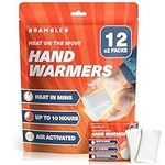 Bramble - 24 Hand Warmers (12 packs), Pocket Glove Warmers - Suitable for Outdoor Activities, Hiking, Golf, Football Spectators, Lasts 8 Hours +