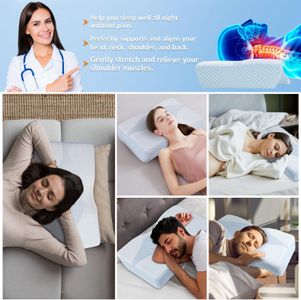 Memory Foam Cervical Pillow – Orthopedic Neck Support