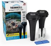 Thermacell Mosquito Repellent Perimeter System; Includes 12-Hour Refill; 15 Foot Zone of Mosquito Protection; Effective Mosquito Repellent for Patio; Bug Spray Alternative; Scent Free