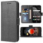 Phone Case for LG Stylo 2 Folio Flip Wallet Case,PU Leather Credit Card Holder Slots Heavy Duty Full Body Protection Kickstand Hard Hybrid Protective Phone Cover for LGStylo2 Cases Women Men Black