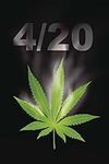 Laminated 420 Marijuana Leaf and Jo