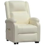 vidaXL Recliner Massage Chair in Cr