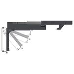 MORryde International Inc. TV40-010H Slide-Out and Flip Down Ceiling Mount for TV