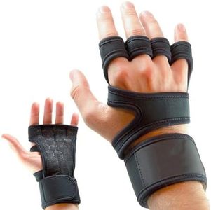 Weight Lifting Training Gloves Women Men Fitness Sports Body Building Gym Gloves with Non-Slip Grip, Adjustable