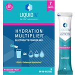 Liquid I.V. Hydration Multiplier Passion Fruit Electrolyte Powder Mix | Hydration Powder Sachets | Easy Open Single-Serving | 16 Sachets