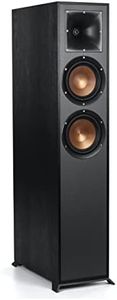 Klipsch R-625FA Powerful Detailed Floorstanding Single Home Speaker Black