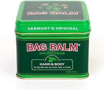 Vermont's Original Bag Balm 8 Ounce Skin Moisturizer for Dry Skin, Cracked Heals, Dry Elbows, Chafing