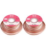 2 PCS Solder Wick Braid, Desoldering Braid with Flux No-Clean Electronic Desoldering Copper Wire, Desoldering Wick Braid Remover, Desolder Soldering 2.5mm W 0.10'' L 5'