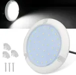 RVZONE Boat LED Dome Light IP68 Marine Led Lights White Round Surface Mounted Boat Interior Lights Round Cabin Light for Boats RV Trailers