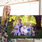 Beautiful Photos on Canvas of Family and Pets Personalised Family Picture Photo Print Wall Art | framed canvas Prints from Photos Custom Photo Canvas, Print Gifts 91x61cm (36x24In)