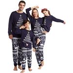 Oriental eLife Matching Christmas Pjs For Family,Elf Pyjamas Christmas,Matching Family Christmas Pyjamas Set,Xmas Elf Printed Sleepwear