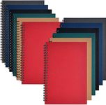 MACRO Colorful A5 Wire Bound Notebooks (450 Gsm Front Cover | 100 Gsm Pages) (Set Of 12 )