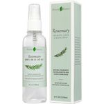 Rosemary Pillow & Room Spray, Natural Aromatic Bathroom Spray Made with 100% Pure Rosemary Essential Oil, Calming Home Fragrance for the Mind & Body