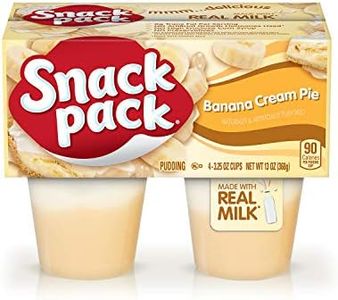 Snack Pack Banana Cream Pie Pudding Cups, 4 ct