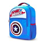 Marvel Backpack Kids School Bags for Boys Avengers Spiderman (Blue)