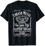 THRASHMETAL THRASH DEATH METAL Guitar Solo East Coast Core T-Shirt