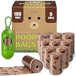 180 Count Dog Poop Bags with Dispenser, Leak-Proof Large Doggie Bag for Poop, Extra Thick Doggy Waste Bags, Unscented, Pet Trash Bags Holder Outdoor Puppy Walking and Traveling Rolls